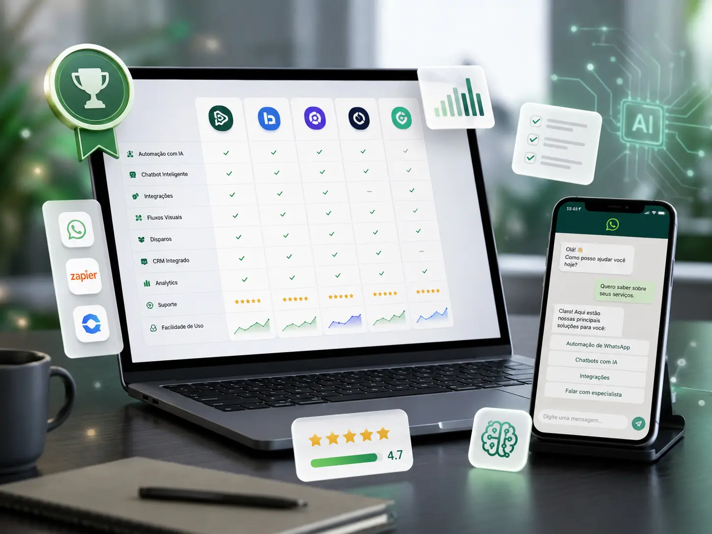 Como fazer uma IA de atendimento funcionar no WhatsApp