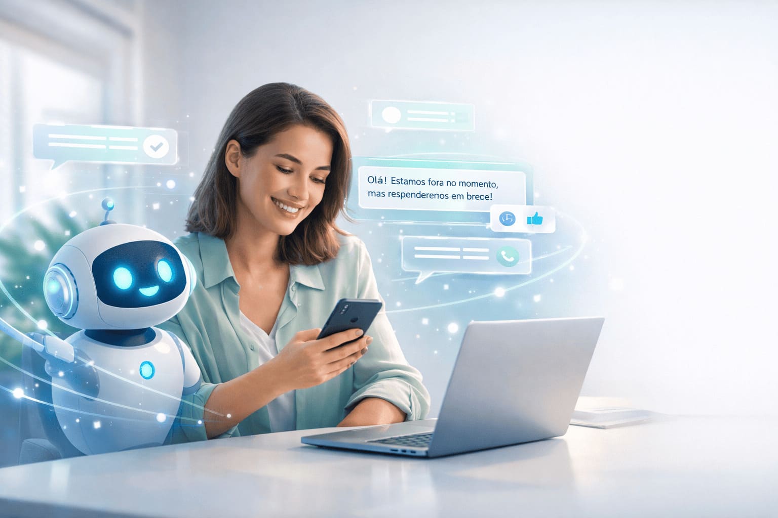 Como colocar mensagem automática no WhatsApp Business e não perder clientes