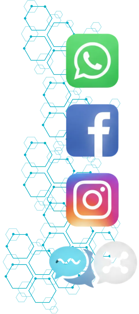 Interface móvel do Chat Inteligente